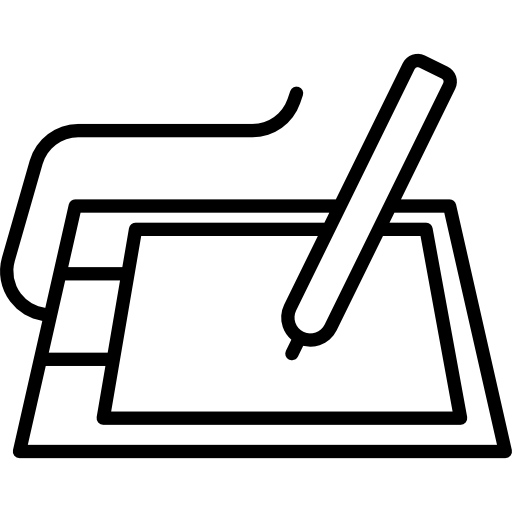 Tattoo placement and design planning icon